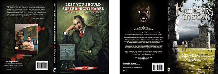 Lest You Should Suffer Nightmares, by Johnny Mains; Hunter's Moon by Charlotte Bond